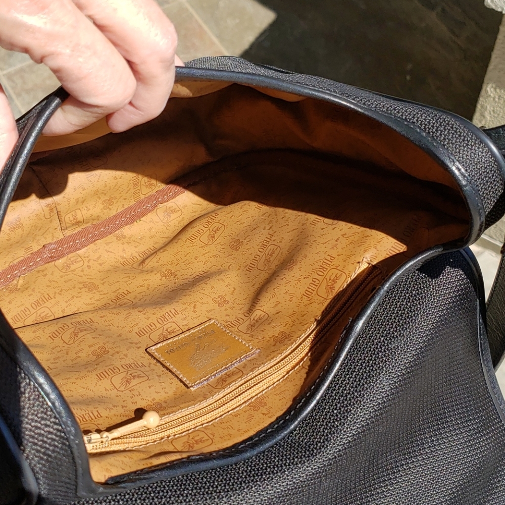 Piero Guido black shoulder bag - Picture 12 of 16